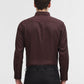 Maroon Checked Slim Fit Formal Shirt | Greenfibre