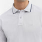 Steel Grey Solid Slim Fit Polo T-Shirt | Greenfibre