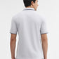 Steel Grey Solid Slim Fit Polo T-Shirt | Greenfibre