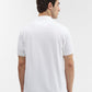 White Solid Regular Fit Polo T-Shirt | Greenfibre