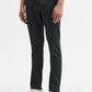 Charcoal Grey Solid Super Slim Fit Casual Trouser | Greenfibre