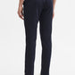 Navy Blue Solid Super Slim Fit Casual Trouser | Greenfibre