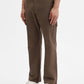 Brown Solid Slim Fit Cargo Pant | Greenfibre