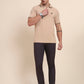 Dark Grey Solid Super Slim Fit Casual Trouser | Greenfibre