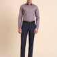 Maroon Printed Slim Fit Party Wear Shirt | GreenFiber