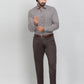 Black Printed Slim Fit Formal Shirt | JadeBlue Youth