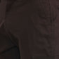 Dark Olive Brown Solid Slim Fit Cargo Pant | Greenfibre