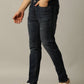 Dark Blue Washed Rider Fit Jeans | JadeBlue