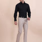 Grey Solid Slim Fit Formal Shirt | Greenfibre