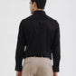 Black Solid Slim Fit Party Wear Shirt | Greenfibre