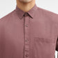 Chocolaty Solid Smart Fit Semi Casual Shirt | Greenfibre