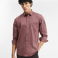 Chocolaty Solid Smart Fit Semi Casual Shirt | Greenfibre
