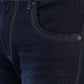 Navy Blue Washed Narrow Fit Jeans | Greenfibre