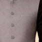 Grey Solid Waistcoat | Greenfibre