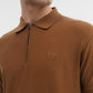 Camel Solid Slim Fit Polo T-Shirt | Greenfibre