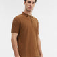 Camel Solid Slim Fit Polo T-Shirt | Greenfibre