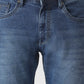 Blue Washed Slim Fit Jeans | Greenfibre