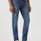 Blue Washed Slim Fit Jeans | Greenfibre