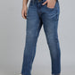 Blue Washed Slim Fit Jeans | JadeBlue