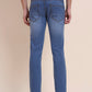 River Indigo Blue Solid Narrow Fit Jeans | Greenfibre