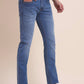 River Indigo Blue Solid Narrow Fit Jeans | Greenfibre