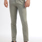 Light Green Solid Super Slim Fit Casual Trouser | Greenfibre