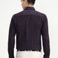 Maroon Checked Slim Fit Formal Shirt | Greenfibre