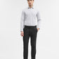 Charcoal Grey Solid Slim Fit Formal Trouser | Greenfibre