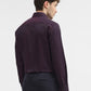 Dark Wine Solid Slim Fit Party Wear Shirt | Greenfibre