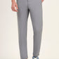 Steel Grey Solid Neo Fit Casual Trouser | Greenfibre