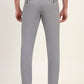 Steel Grey Solid Neo Fit Casual Trouser | Greenfibre