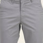 Steel Grey Solid Neo Fit Casual Trouser | Greenfibre