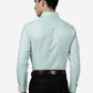 Green Solid Slim Fit Formal Shirt | Greenfibre