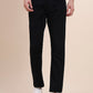 Black Solid Tailored Fit Jeans | Greenfibre