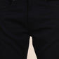 Black Solid Tailored Fit Jeans | Greenfibre