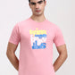 Wild Rose Printed Slim Fit T-Shirt | Greenfibre