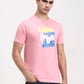 Wild Rose Printed Slim Fit T-Shirt | Greenfibre