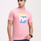 Wild Rose Printed Slim Fit T-Shirt | Greenfibre