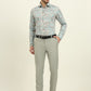 Mint Green Printed Slim Fit Party Wear Shirt | Wyre