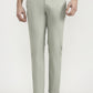 Pista Green Solid Super Slim Fit Casual Trouser | Greenfibre