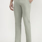 Pista Green Solid Super Slim Fit Casual Trouser | Greenfibre