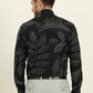 Black Printed Slim Fit Party Wear Shirt | Wyre