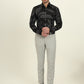 Black Printed Slim Fit Party Wear Shirt | Wyre