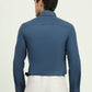 Navy Blue Solid Slim Fit Formal Shirt | Greenfibre