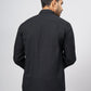 Black Solid Smart Fit Semi Casual Shirt | Greenfibre