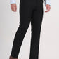 Black Solid Slim Fit Formal Trouser | Greenfibre