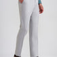 Grey Checked Slim Fit Formal Trouser | Greenfibre