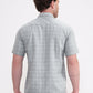 Green Checked Smart Fit Semi Casual Shirt | Greenfibre