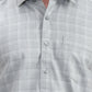 Green Checked Smart Fit Semi Casual Shirt | Greenfibre