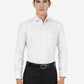 White Checked Slim Fit Formal Shirt | Greenfibre